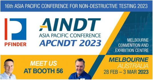 APCNDT Conference 2023: PFINDER exhibits