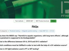 PFINDER 推出知识集：无损检测常见问题解答