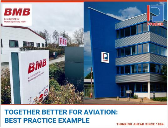 Better together: example from the aviation industry