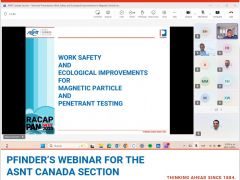 GREEN NDT en la sección canadiense de ASNT