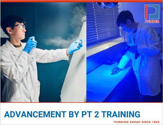 Advancement by PT 2 training 